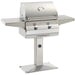 Firemagic Grills Fire Magic Choice C430S 24-Inch Gas Grill With Analog Thermometer On Patio Post - C430S-RT1-P6