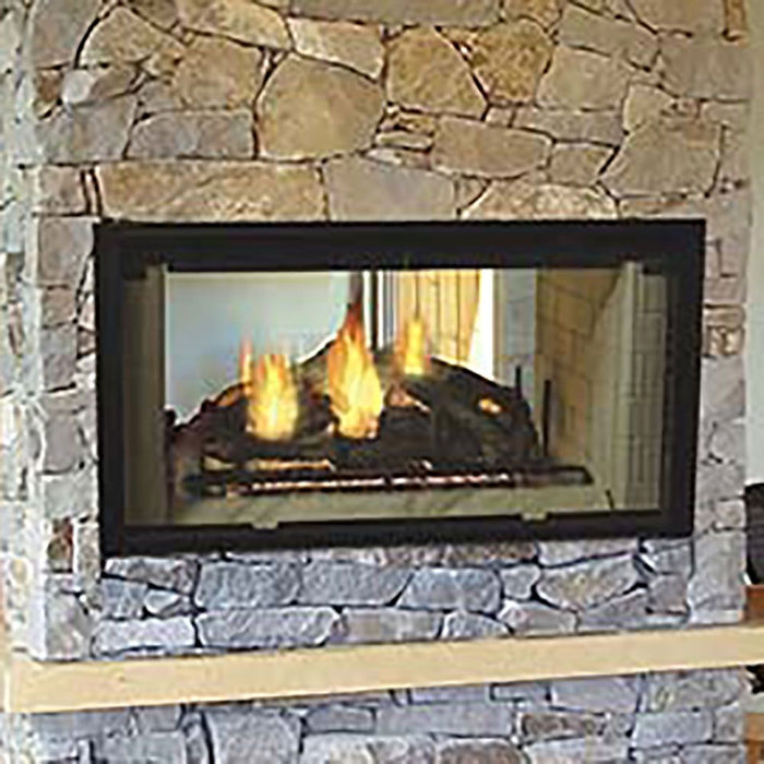 Majestic 42" See-Thru Radiant Wood Burning Fireplace - DSR42