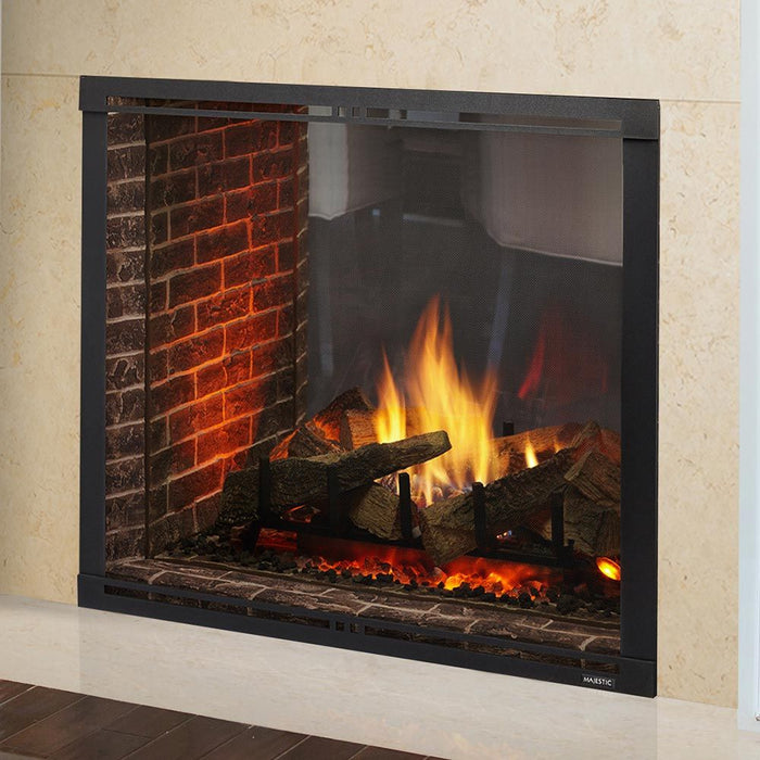 Majestic Marquis II 42" See-Through- Top, Direct Vent Fireplace With IntelliFire Touch Ignition - MARQ42ST