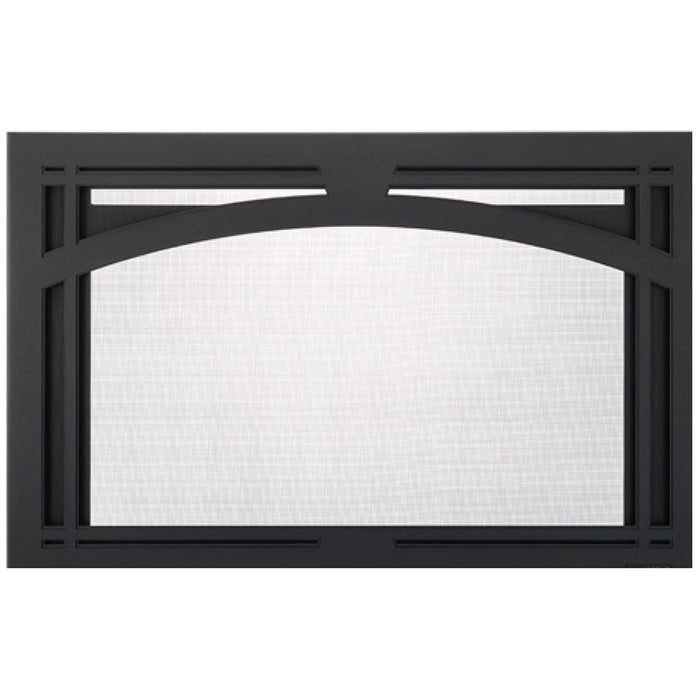 Majestic Tuscan Arch 35" Screen Front Black - TA-TRI35-BK