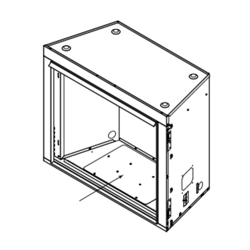 Majestic Vent Free Pan for Courtyard Gas Fireplace