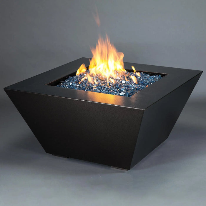 Starfire Designs Steel Mill Gas Fire Pit with Slide Out LPT Drawer