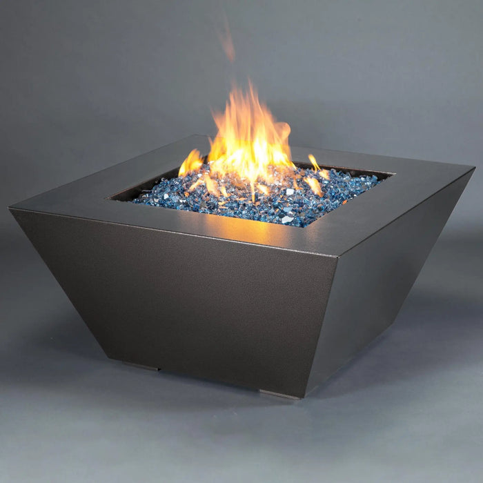 Starfire Designs Steel Mill Gas Fire Pit with Slide Out LPT Drawer