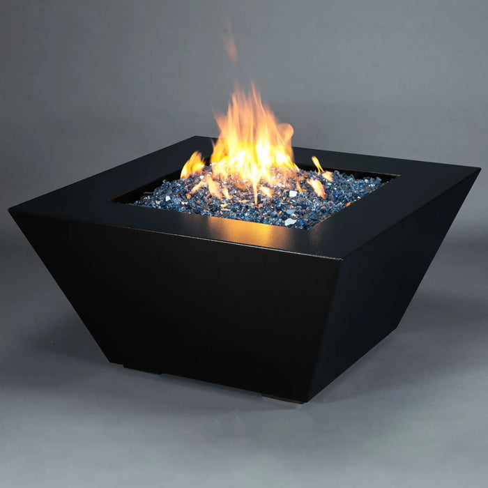 Starfire Designs Steel Mill Gas Fire Pit with Slide Out LPT Drawer