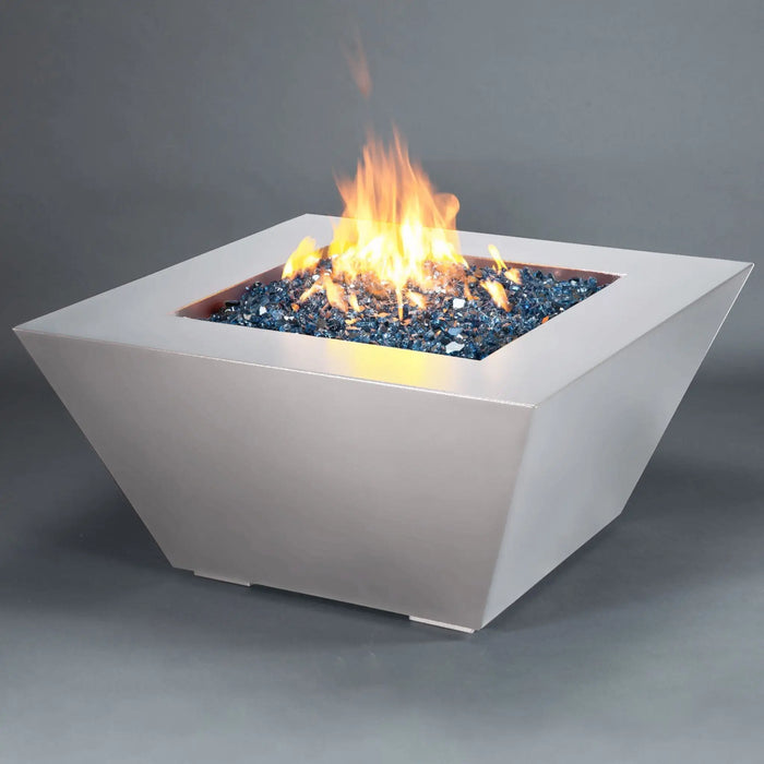 Starfire Designs Steel Mill Gas Fire Pit with Slide Out LPT Drawer