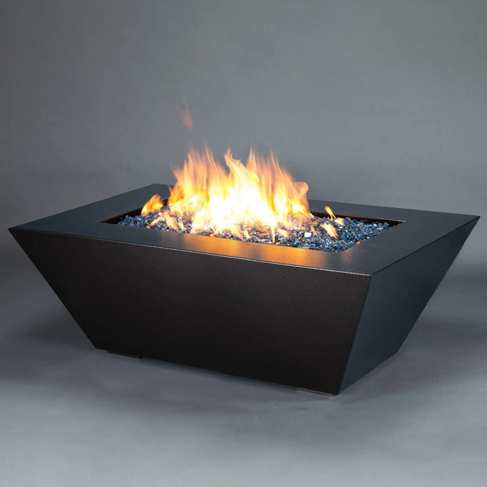 Starfire Designs Steel Mill Gas Fire Pit with Slide Out LPT Drawer