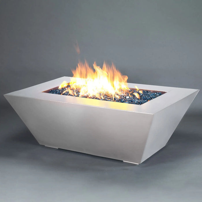 Starfire Designs Steel Mill Gas Fire Pit with Slide Out LPT Drawer