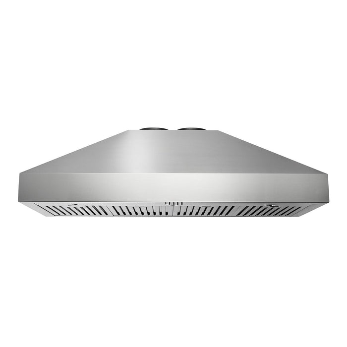 Thor Kitchen 48” Professional Wall Mount Pyramid Range Hood with 800 CFM Motor in Stainless Steel (TRH48P)