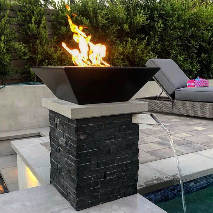 The Outdoor Plus Maya Fire Bowl – GFRC Concrete