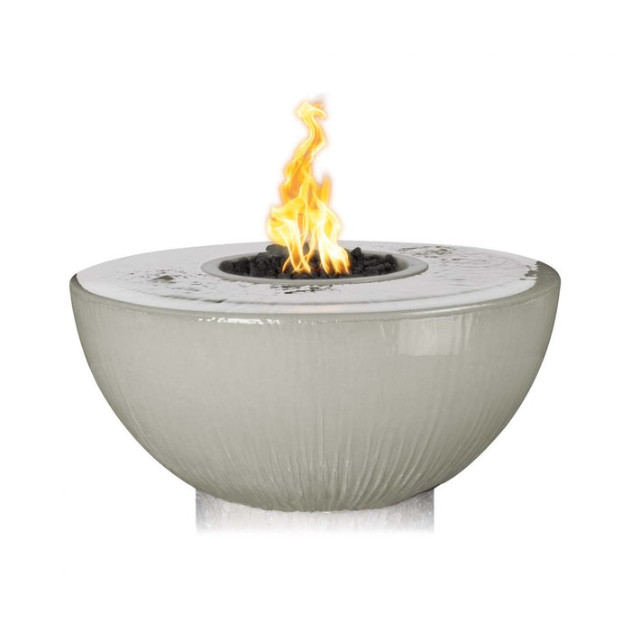 The Outdoor Plus 38″ Sedona Fire & Water Bowl 360° Spill - GFRC Concrete