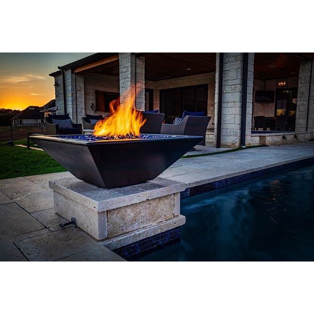 The Outdoor Plus Maya Fire Bowl – GFRC Concrete