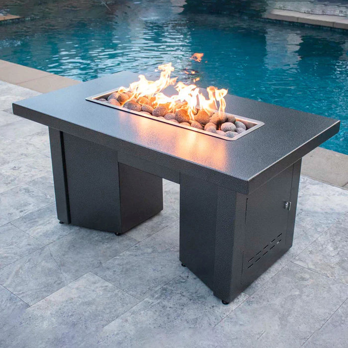 The Outdoor Plus Alameda Fire Table |  Powder Coated Metal