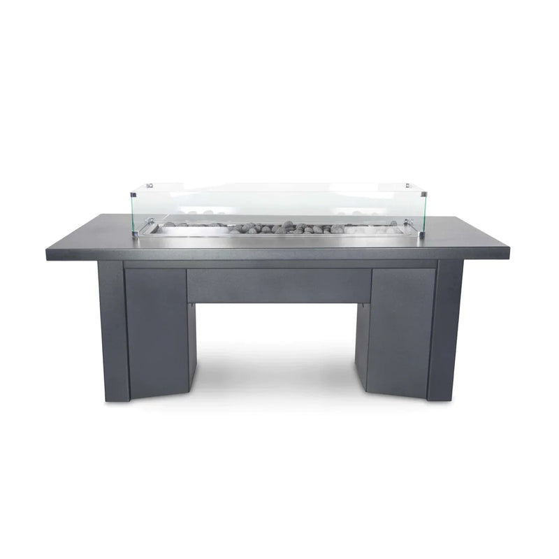 The Outdoor Plus Alameda Fire Table |  Powder Coated Metal