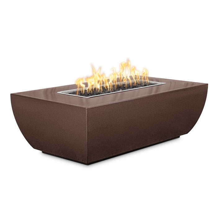 The Outdoor Plus Avalon 15" Tall Linear Fire Pit | Copper