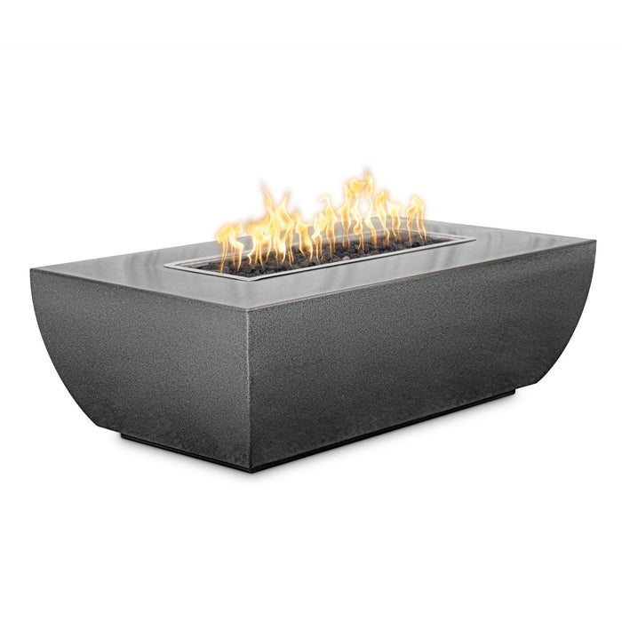 The Outdoor Plus Avalon 24" Tall Linear Fire Pit | Metal Powder Coat