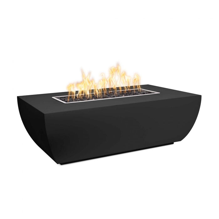 The Outdoor Plus Avalon 24" Tall Linear Fire Pit | Metal Powder Coat