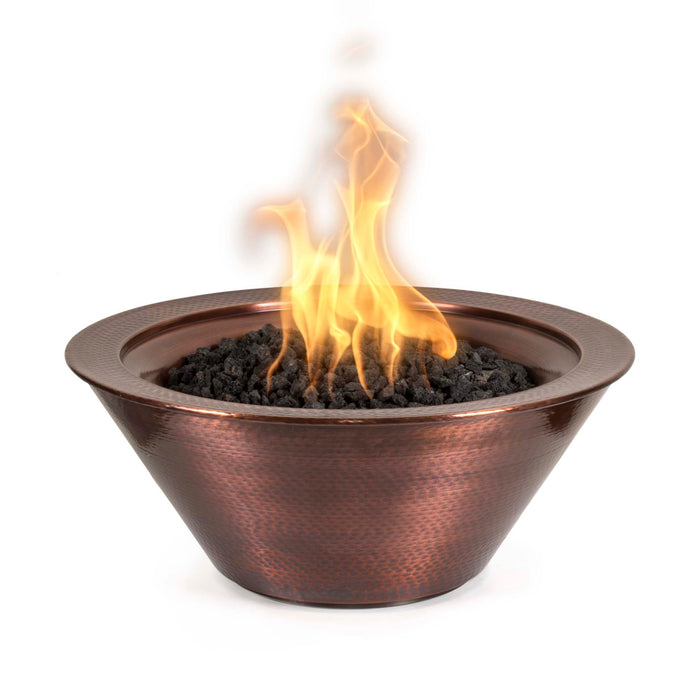 The Outdoor Plus 30" Cazo Hammered Copper Fire Bowl