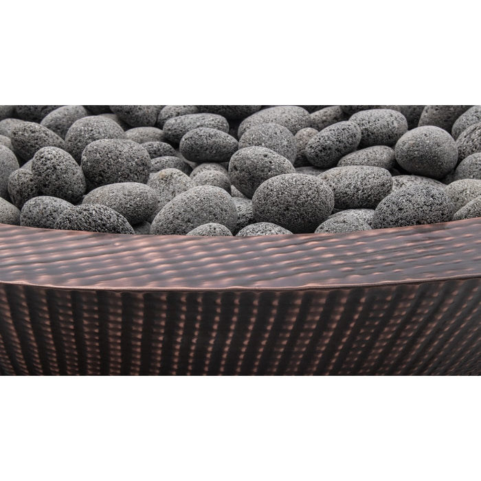 The Outdoor Plus Cazo 48" Fire Pit Narrow Ledge | Copper