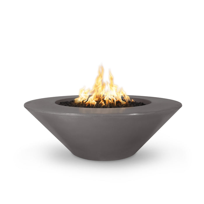 The Outdoor Plus Cazo 60" Fire Pit  Wide Ledge Powder Coated | Match Lit