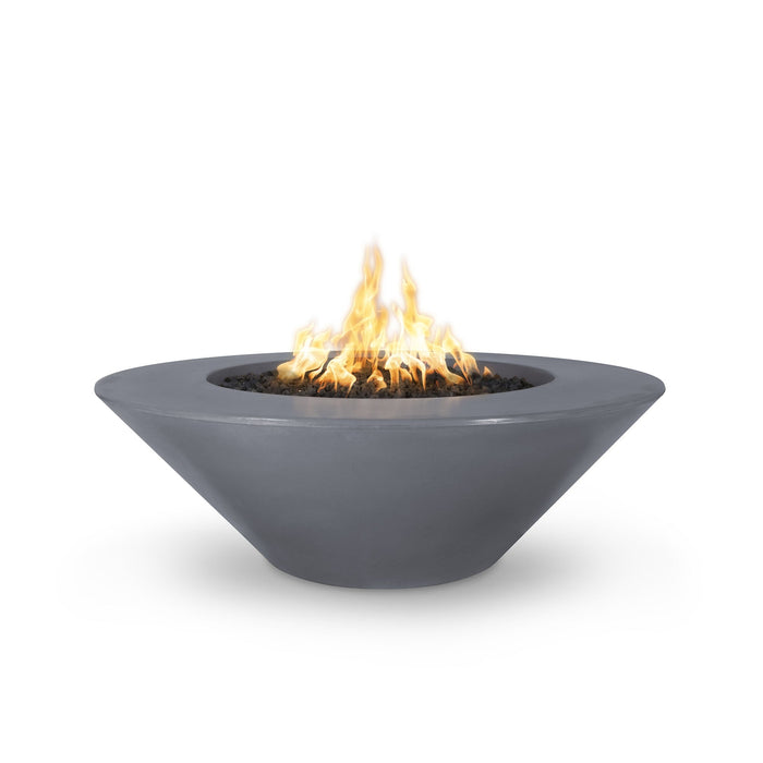 The Outdoor Plus Cazo 48" Fire Pit  Wide Ledge Powder Coated | Match Lit with Flame Sense