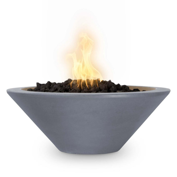 The Outdoor Plus 48" Cazo GFRC Fire Bowl Match Lit with Flame Sense | Natural Gas