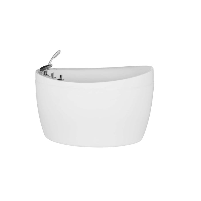 Empava 48" Freestanding Air Massage Japanese-Style Bathtub with Reversible Drain (EMPV-48JT011)