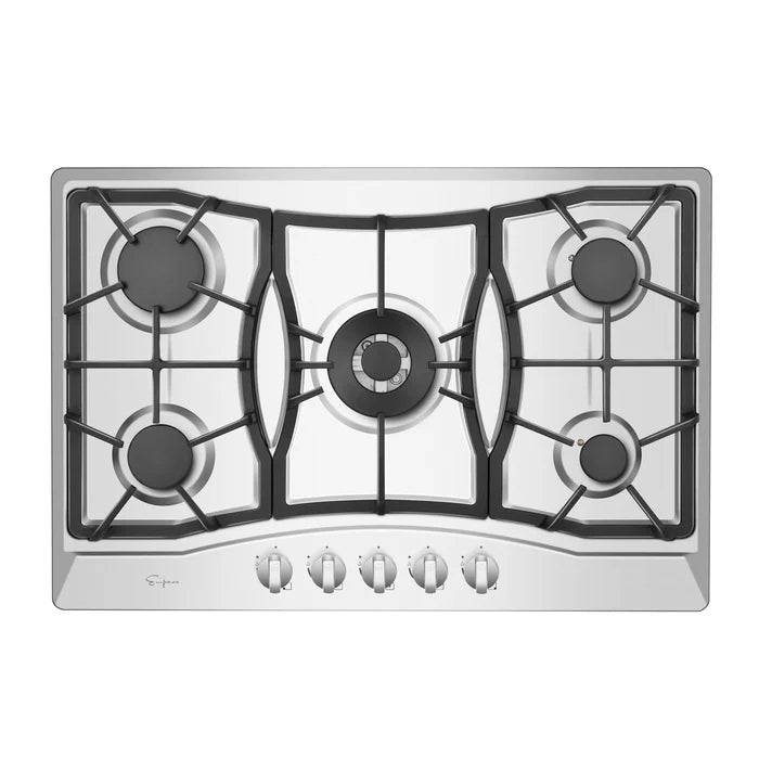 Empava 30" Stainless Steel Built-In Cooktop with 5 Gas Burners, EMPV-30GC21