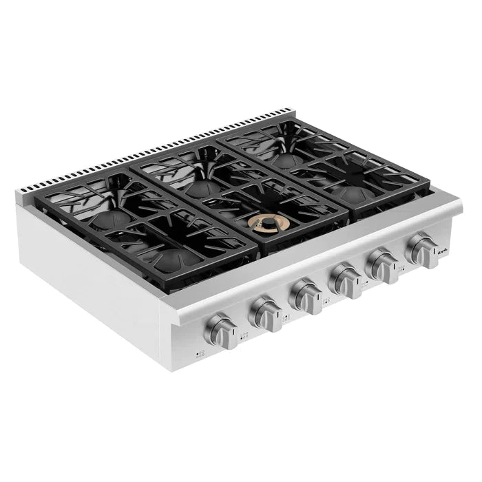 Empava 36" Built-In Natural Gas Cooktop with 6 Burners, EMPV-36GC31