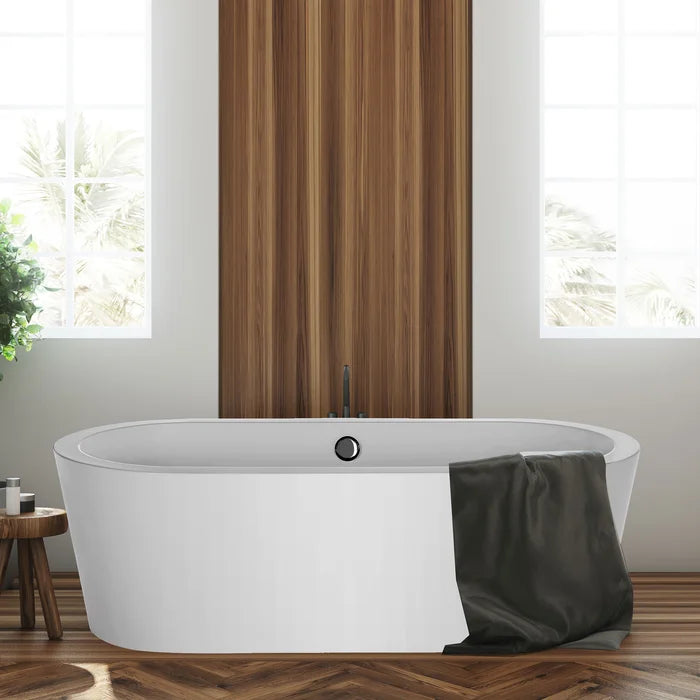 Empava 59" Freestanding Soaking Bathtub, EMPV-59FT1505