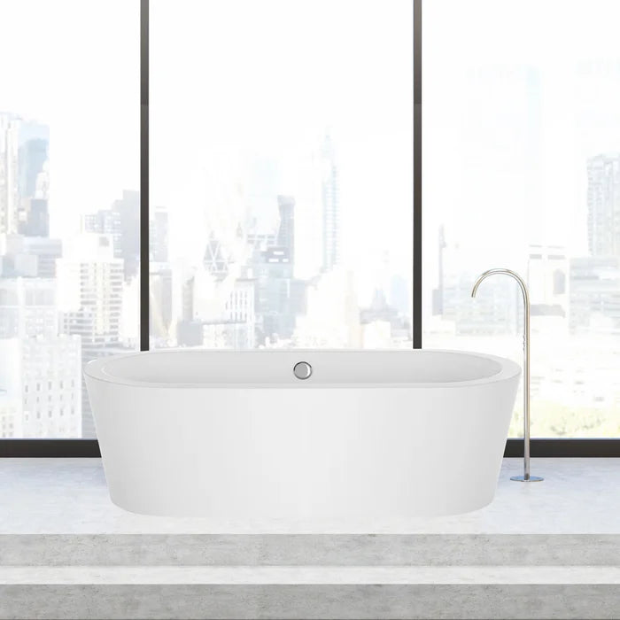 Empava 59" Freestanding Soaking Bathtub, EMPV-59FT1505