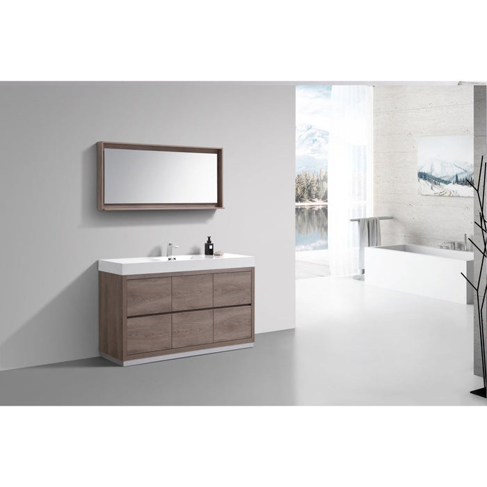 KubeBath Bliss 60" Free Standing Modern Bathroom Vanity