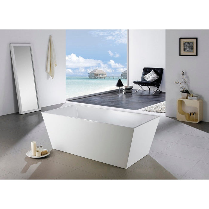 KubeBath Kube Squadra Free Standing Bathtub