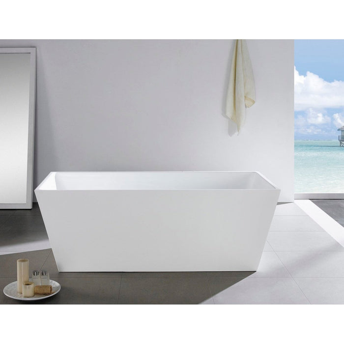 KubeBath Kube Squadra Free Standing Bathtub