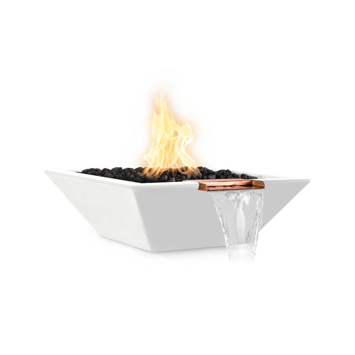 The Outdoor Plus Maya Fire & Water Bowl | GFRC Concrete