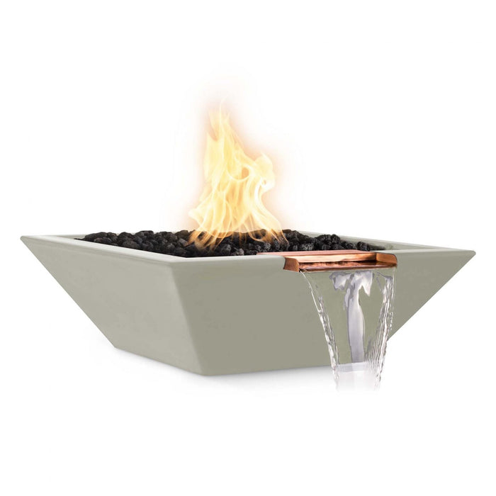 The Outdoor Plus Maya Fire & Water Bowl | GFRC Concrete