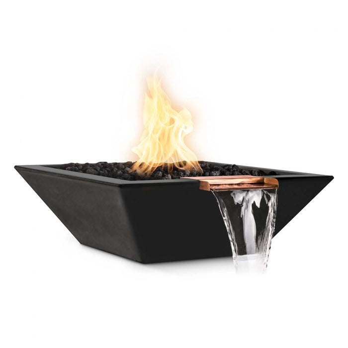 The Outdoor Plus Maya Fire & Water Bowl | GFRC Concrete