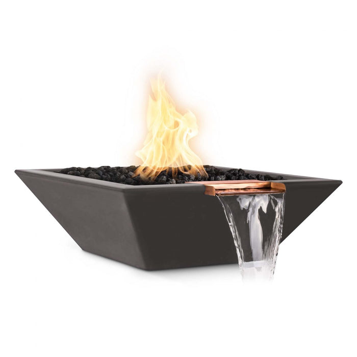 The Outdoor Plus Maya Fire & Water Bowl | GFRC Concrete