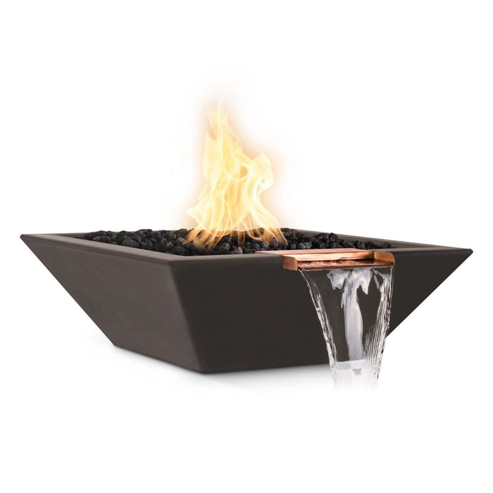 The Outdoor Plus Maya Fire & Water Bowl | GFRC Concrete