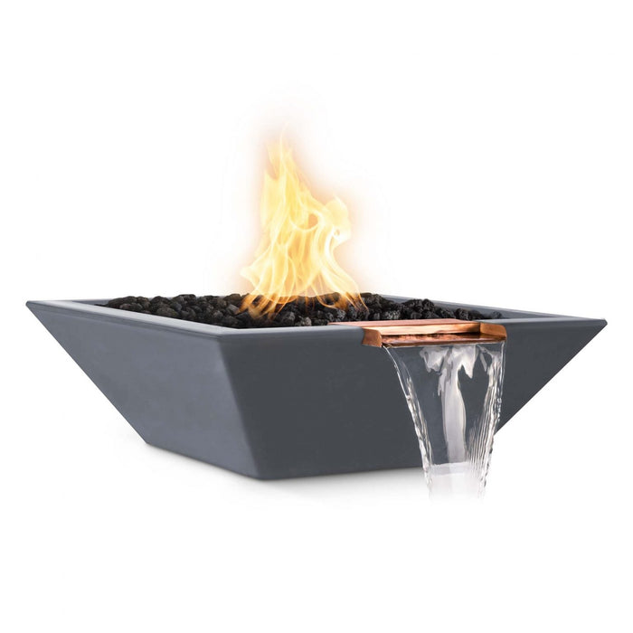 The Outdoor Plus Maya Fire & Water Bowl | GFRC Concrete