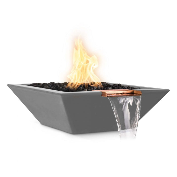 The Outdoor Plus Maya Fire & Water Bowl | GFRC Concrete