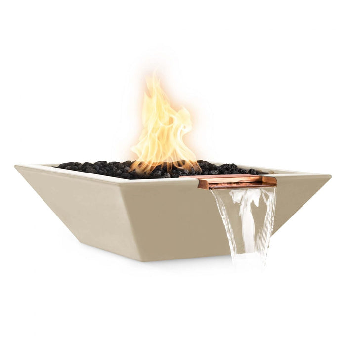 The Outdoor Plus Maya Fire & Water Bowl | GFRC Concrete