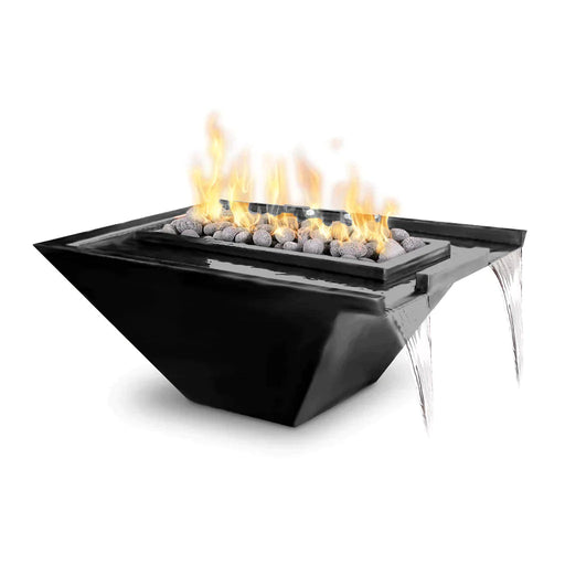The Outdoor Plus Nile 36" Rectangular Fire & Water Bowl | Powder Coated Metal The Outdoor Plus