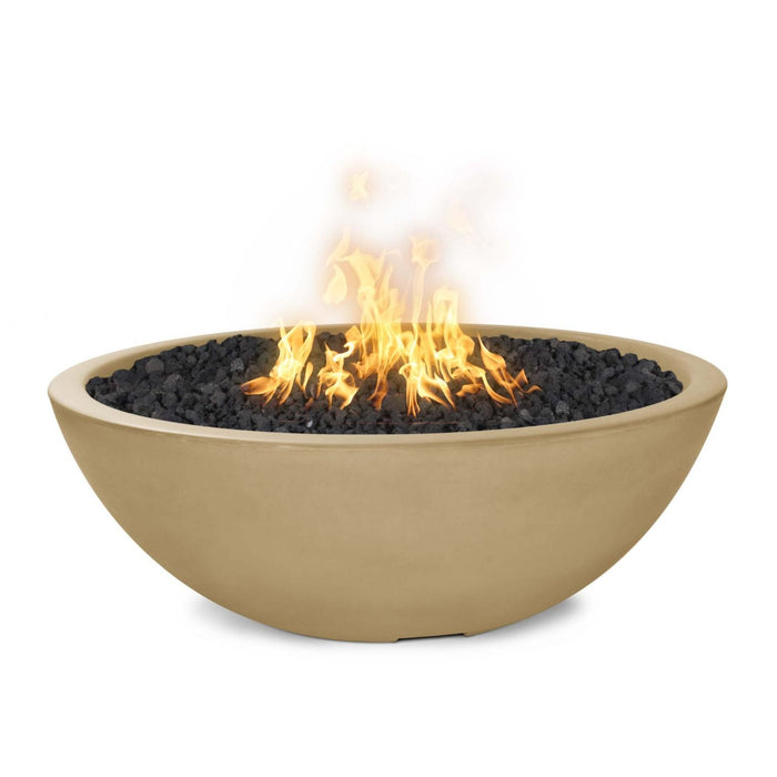 The Outdoor Plus Sedona Fire Pit Narrow Ledge | GFRC Concrete