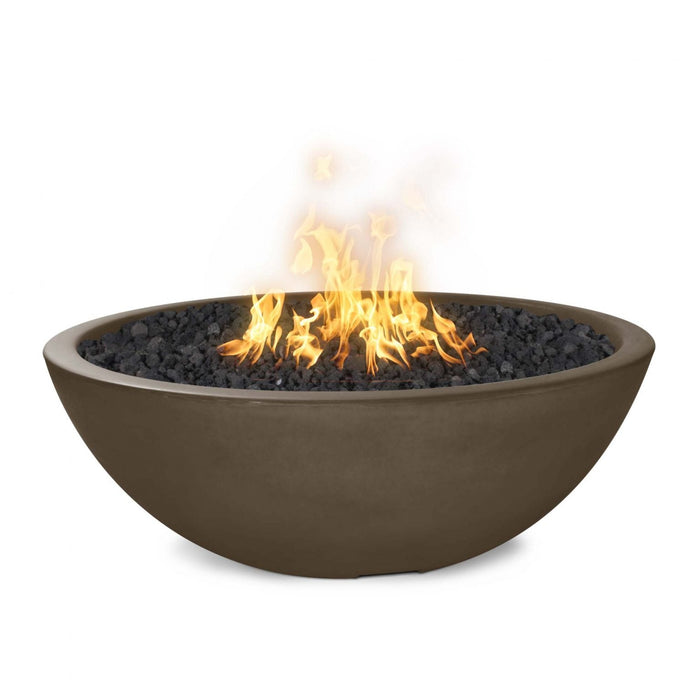 The Outdoor Plus Sedona Fire Pit Narrow Ledge | GFRC Concrete