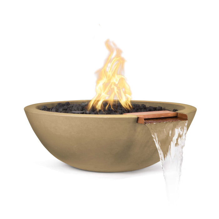 The Outdoor Plus Sedona Fire & Water Bowl | GFRC Concrete