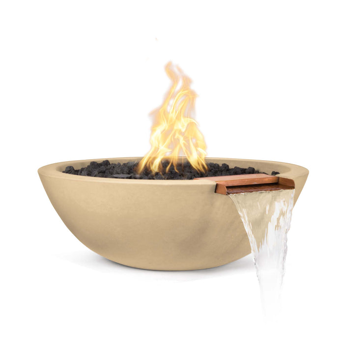 The Outdoor Plus Sedona Fire & Water Bowl | GFRC Concrete