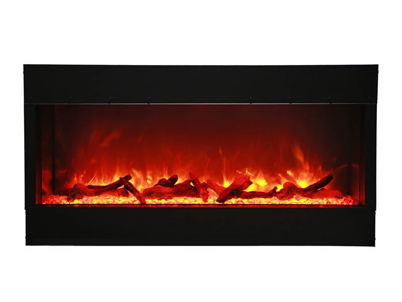 Amantii Tru View 3 Sided Electric Fireplace 40-TRU-VIEW-XL