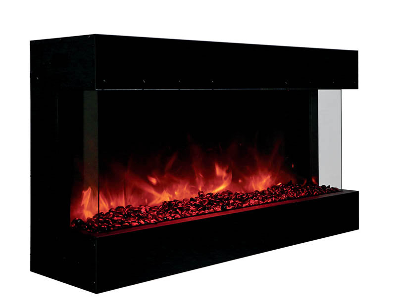 Amantii Tru View 3 Sided Electric Fireplace 40-TRU-VIEW-XL