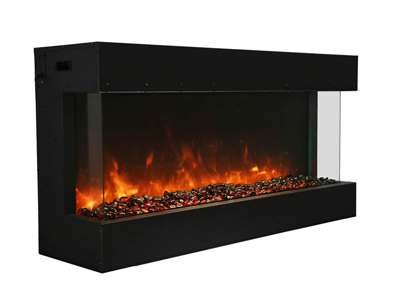 Amantii Tru View 3 Sided Electric Fireplace 40-TRU-VIEW-XL