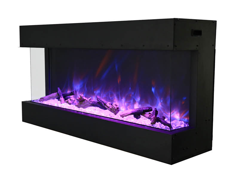 Amantii Tru View 3 Sided Electric Fireplace 40-TRU-VIEW-XL